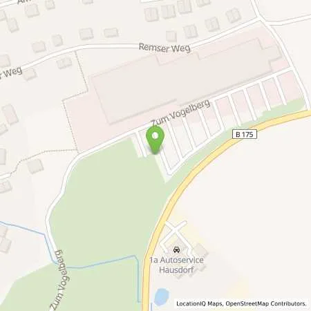 Standortübersicht der Tankstelle Stadtwerke Glauchau Dienstlesitungsgesellschaft mbH in 08736 Remse (Weidensdorf)