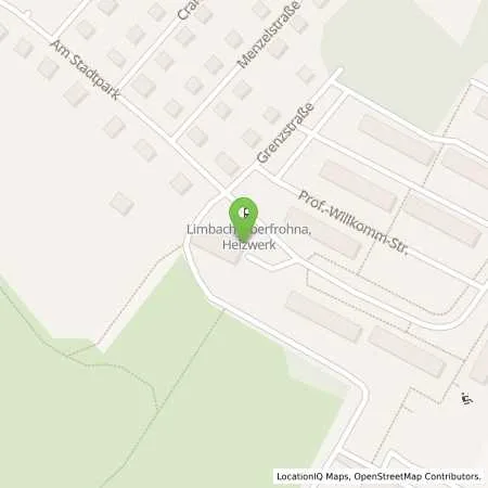 Standortübersicht der Tankstelle Danpower-Gruppe in 09212 Limbach-Oberfrohna