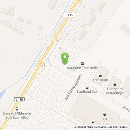 Standortübersicht der Tankstelle EnBW mobility+ AG und Co.KG in 06842 Dessau-Rosslau