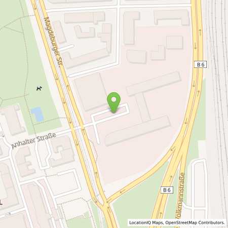 Standortübersicht der Strom (Elektro) Tankstelle: envia Mitteldeutsche Energie AG in 06112, Halle