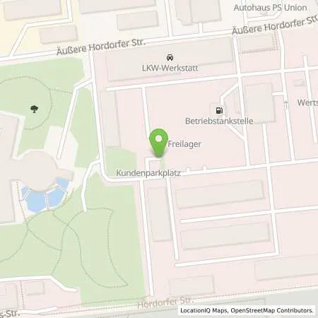 Standortübersicht der Tankstelle EVH GmbH in 06114 Halle (Saale)