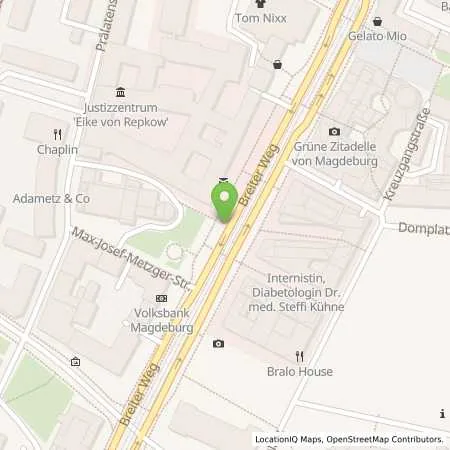 Standortübersicht der Tankstelle Städtische Werke Magdeburg GmbH & Co. KG in 39104 Magdeburg