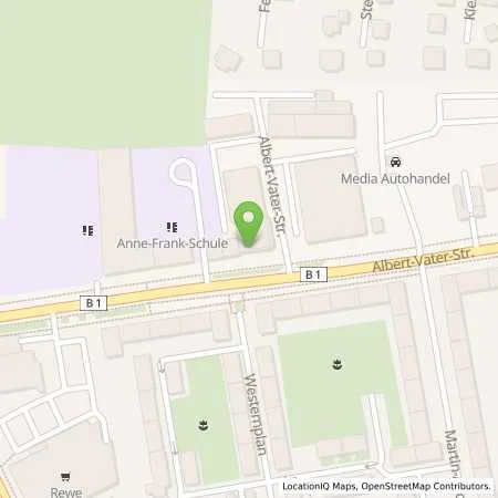 Standortübersicht der Tankstelle EnBW mobility+ AG und Co.KG in 39108 Magdeburg