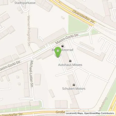 Standortübersicht der Tankstelle Schubert Motors GmbH in 39108 Magdeburg