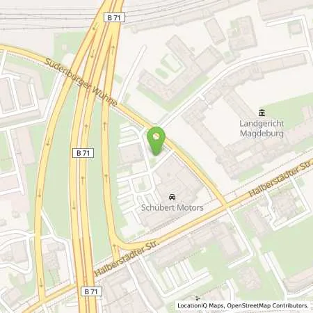 Standortübersicht der Tankstelle Schubert Motors GmbH in 39112 Magdeburg
