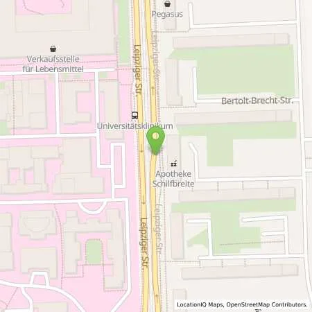 Standortübersicht der Tankstelle Städtische Werke Magdeburg GmbH & Co. KG in 39120 Magdeburg