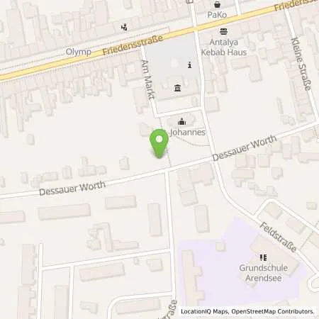 Standortübersicht der Tankstelle Charge-ON in 39619 Arendsee