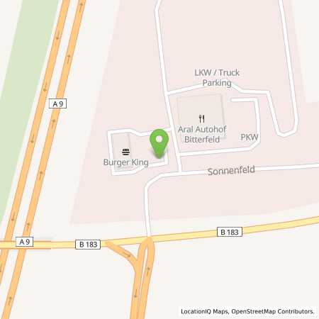 Standortübersicht der Strom (Elektro) Tankstelle: EnBW mobility+ AG und Co.KG in 06749, Bitterfeld