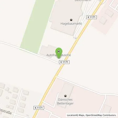 Standortübersicht der Tankstelle Rusche GmbH in 39326 Wolmirstedt