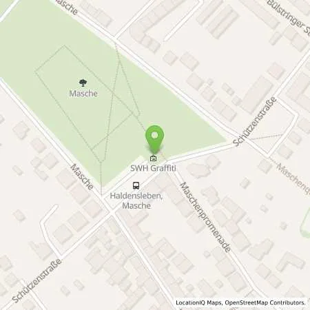 Standortübersicht der Tankstelle Stadtwerke Haldensleben GmbH in 39340 Haldensleben