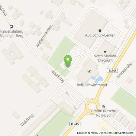 Standortübersicht der Tankstelle Stadtwerke Haldensleben GmbH in 39340 Haldensleben