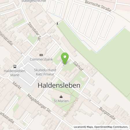 Standortübersicht der Strom (Elektro) Tankstelle: Stadtwerke Haldensleben GmbH in 39340, Haldensleben