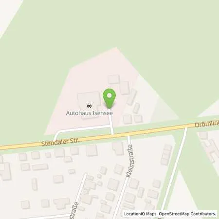 Standortübersicht der Tankstelle LSW Energie GmbH & Co. KG in 39646 Oebisfelde