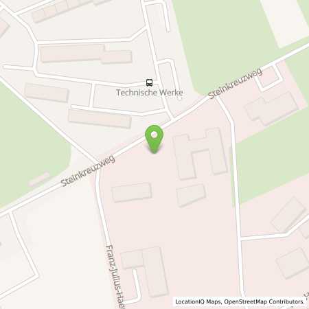 Standortübersicht der Strom (Elektro) Tankstelle: envia Mitteldeutsche Energie AG in 06618, Naumburg