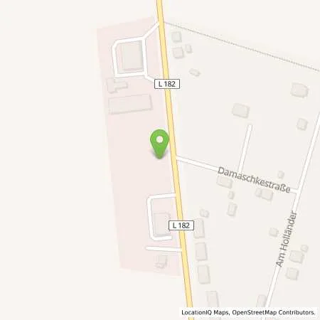 Standortübersicht der Tankstelle Dr. med. Bastian Thate in 06688 Weißnfels (Großkorbetha)