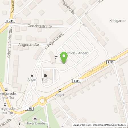 Standortübersicht der Strom (Elektro) Tankstelle: Stadtwerke Wernigerode GmbH in 38856, Wernigerode