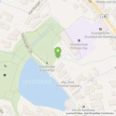 Standortübersicht der Tankstelle Stadtwerke Wernigerode GmbH in 38871 Ilsenburg