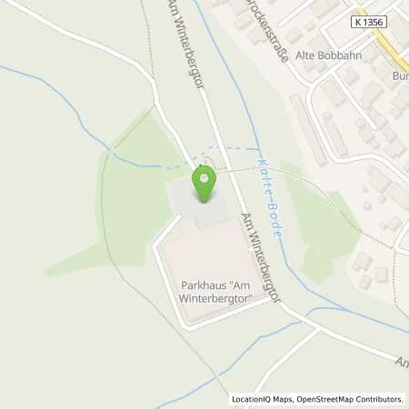 Standortübersicht der Tankstelle Stadt Wernigerode in 38879 Schierke
