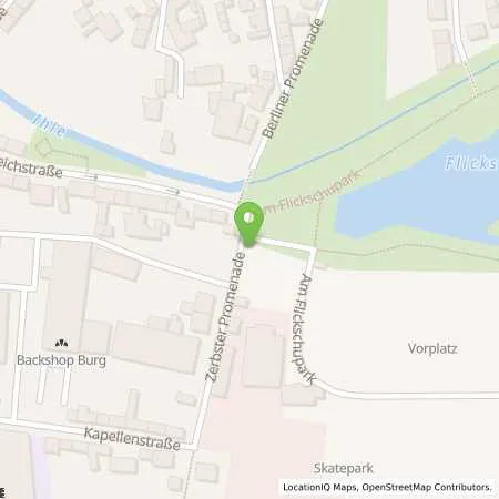 Standortübersicht der Tankstelle Stadtwerke Burg GmbH in 39288 Burg