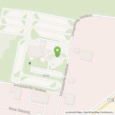 Standortübersicht der Tankstelle TOTAL Deutschland GmbH in 39291 Genthin/ (Schopsdorf)