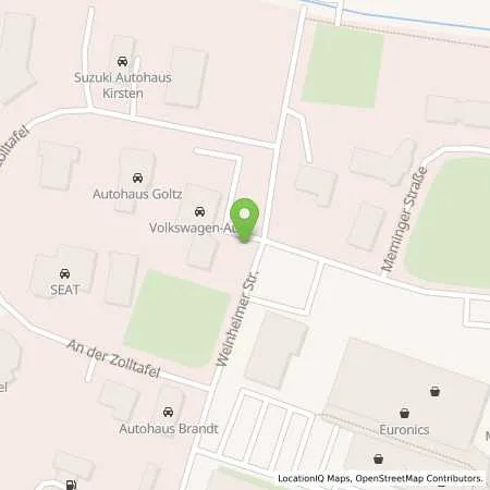 Standortübersicht der Tankstelle Autohaus Schneider GmbH & Co. KG in 06295 Lutherstadt Eisleben