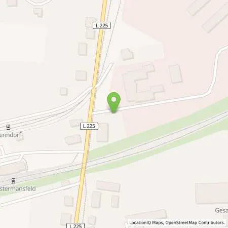 Standortübersicht der Tankstelle envia Mitteldeutsche Energie AG in 06308 Klostermansfeld