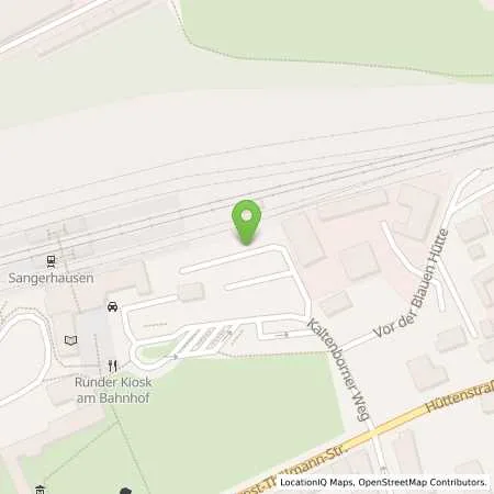 Standortübersicht der Tankstelle Stadtwerke Sangerhausen GmbH in 06526 Sangerhausen