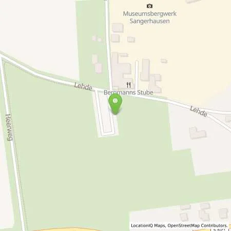 Standortübersicht der Tankstelle Stadtwerke Sangerhausen GmbH in 06526 Sangerhausen