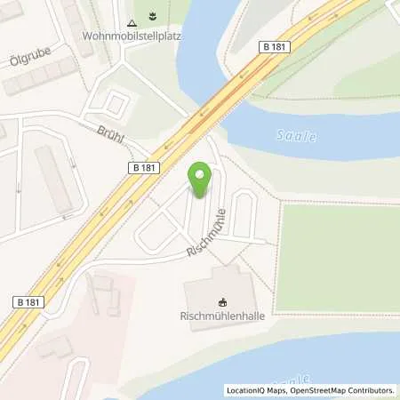 Standortübersicht der Tankstelle Stadtwerke Merseburg GmbH in 06217 Merseburg