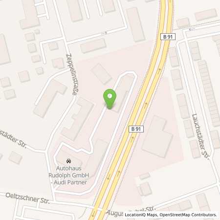 Standortübersicht der Strom (Elektro) Tankstelle: Autohaus Rudolph Leuna GmbH in 06217, Merseburg (Saale)