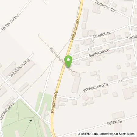 Standortübersicht der Tankstelle envia Mitteldeutsche Energie AG in 06231 Bad Dürrenberg