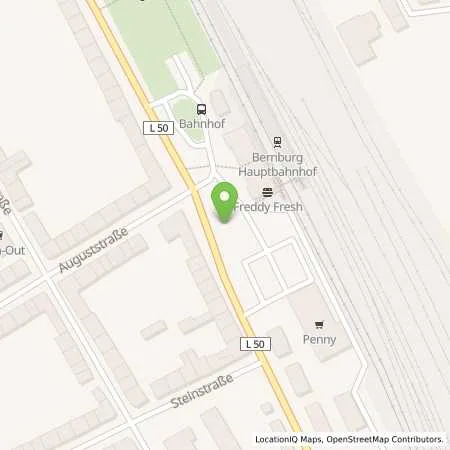 Standortübersicht der Tankstelle Stadtwerke Bernburg GmbH in 06406 Bernburg (Saale)