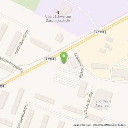 Standortübersicht der Tankstelle EnBW mobility+ AG und Co.KG in 06449 Aschersleben