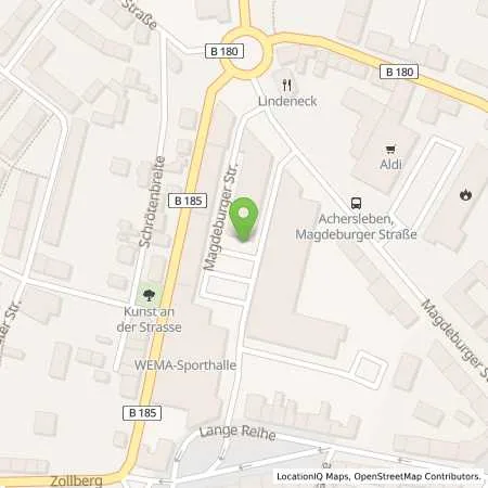 Standortübersicht der Tankstelle Stadtwerke Aschersleben GmbH in 06449 Aschersleben