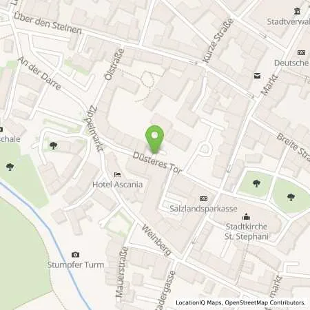 Standortübersicht der Tankstelle Stadtwerke Aschersleben GmbH in 06449 Aschersleben