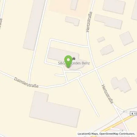 Standortübersicht der Tankstelle S & G Automobil GmbH in 06449 Aschersleben