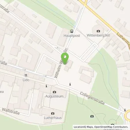 Standortübersicht der Tankstelle Stadtwerke Lutherstadt Wittenberg GmbH in 06886 Lutherstadt Wittenberg