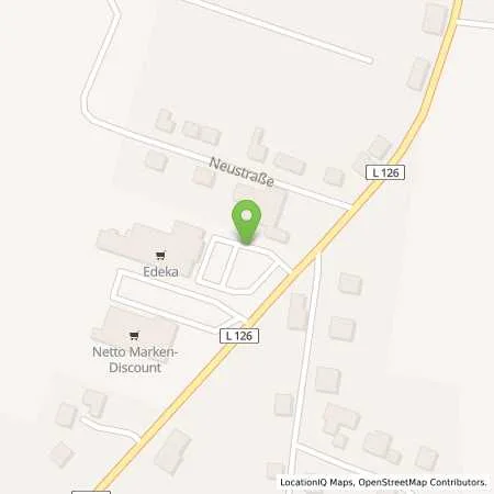 Standortübersicht der Tankstelle Stadtwerke Lutherstadt Wittenberg GmbH in 06895 Zahna-Elster