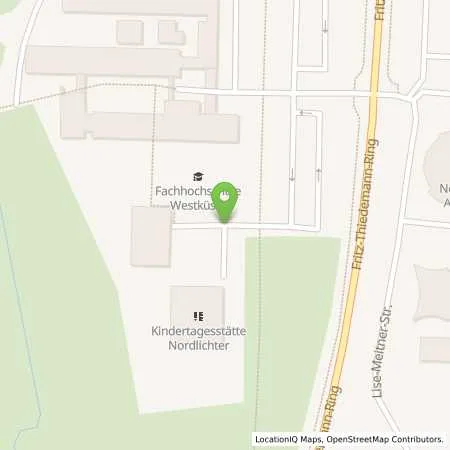 Standortübersicht der Tankstelle Stadtwerke Heide GmbH in 25746 Heide