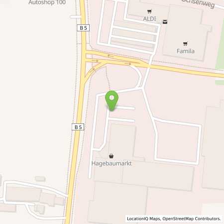 Standortübersicht der Strom (Elektro) Tankstelle: Stadtwerke Heide GmbH in 25746, Heide