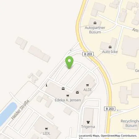 Standortübersicht der Tankstelle Charge-ON in 25761 Büsum