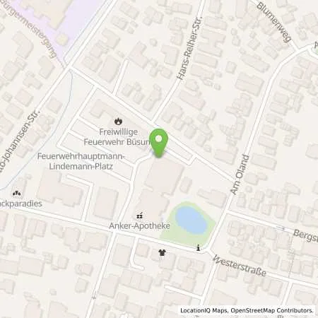 Standortübersicht der Tankstelle Charge-ON in 25761 Büsum