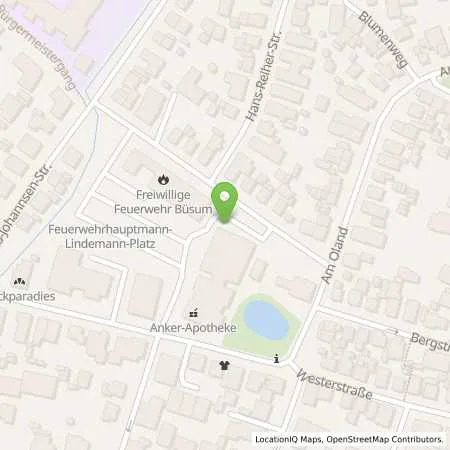 Standortübersicht der Tankstelle Charge-ON in 25761 Büsum