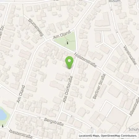 Standortübersicht der Tankstelle Hotel Dorfkrug Büsum GmbH & Co. KG in 25761 Büsum