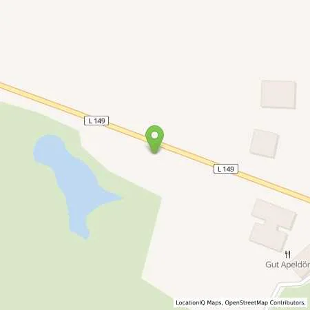 Standortübersicht der Tankstelle GP JOULE Connect GmbH in 25779 Hennstedt