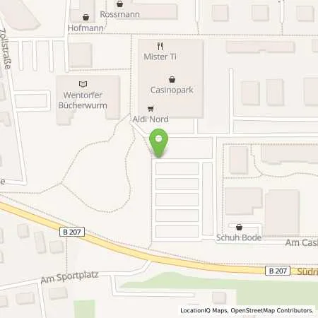 Standortübersicht der Tankstelle ewerk Sachsenwald GmbH in 21465 Wentorf