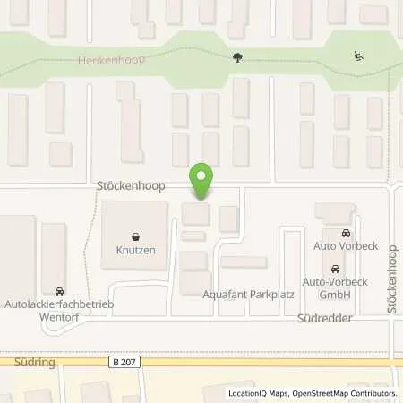 Standortübersicht der Tankstelle ewerk Sachsenwald GmbH in 21465 Wentorf