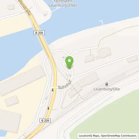 Standortübersicht der Tankstelle VersorgungsBetriebe Elbe GmbH in 21481 Lauenburg / Elbe