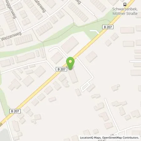 Standortübersicht der Tankstelle Charge-ON in 21493 Schwarzenbek