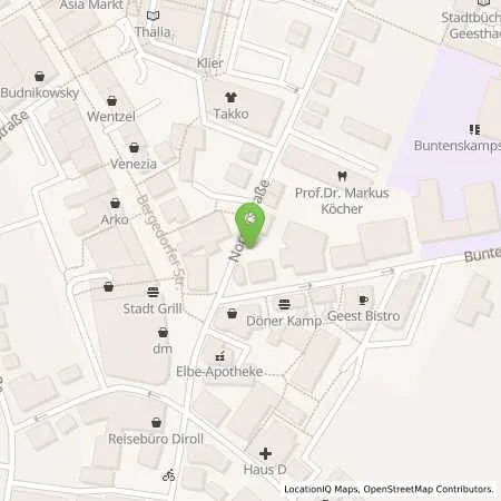 Standortübersicht der Tankstelle Stadtwerke Geesthacht GmbH in 21502 Geesthacht